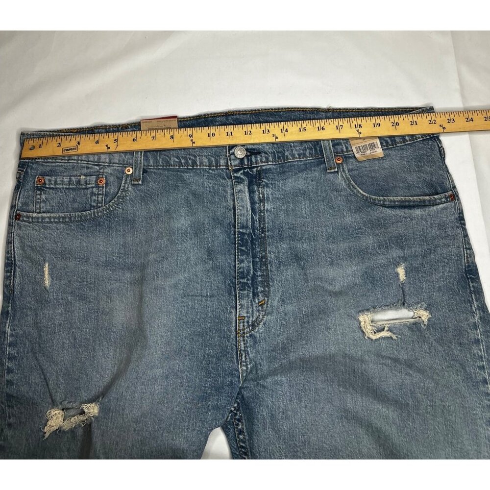 Levis Strauss & Co. 405 Standard Denim Shorts Light Wash W44 - Picture 8 of 10